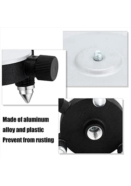 2x 360 ° Lazer Seviyesi Adaptör Döndürme Tabanı Lazer Seviyesi Için Döndürme Tabanını Döndürme Temel Konektör Pivotlama Taban Ince Ayarlama Tutucu (Yurt Dışından) fiyatları