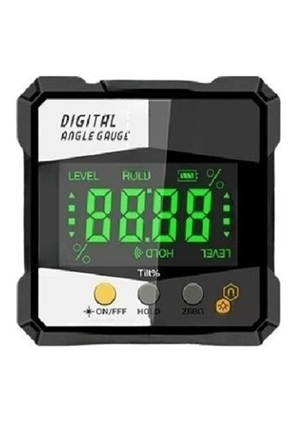 Dijital Açı Bulucu Lazer 4X90 ° Pressıctor Goniyometre Açısı Gösterge Ahşap Işleme Ölçüm Aracı Marangozluk Binası (Yurt Dışından)