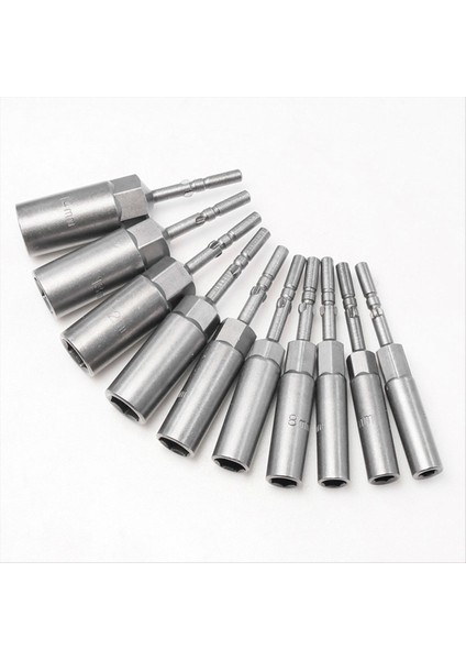 10 Adet Elektrikli Tornavida Altıgen Soket Başikli Saplama Hızlı Anahtar Tornavida Soketi Eklemi (Yurt Dışından) fiyatları