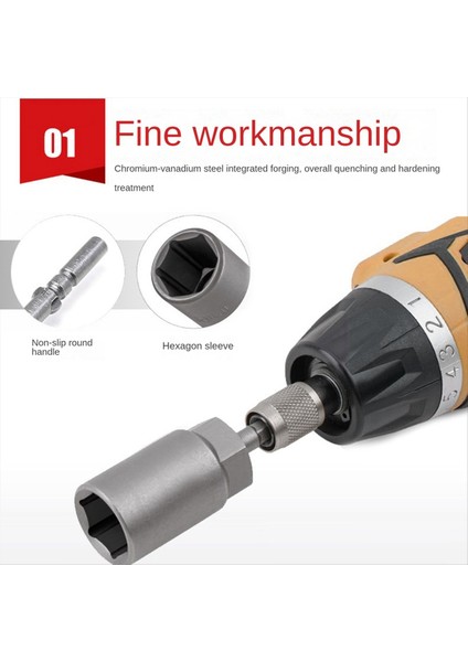 10 Adet Elektrikli Tornavida Altıgen Soket Başikli Saplama Hızlı Anahtar Tornavida Soketi Eklemi (Yurt Dışından) indirimleri