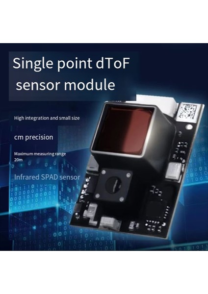 Kızılötesi Santimetre Hassas Endüstriyel Lıdar Modülü ile 20M Yüksek Entegre Dtof Lazer Aralıklı Modül (Yurt Dışından) indirimleri