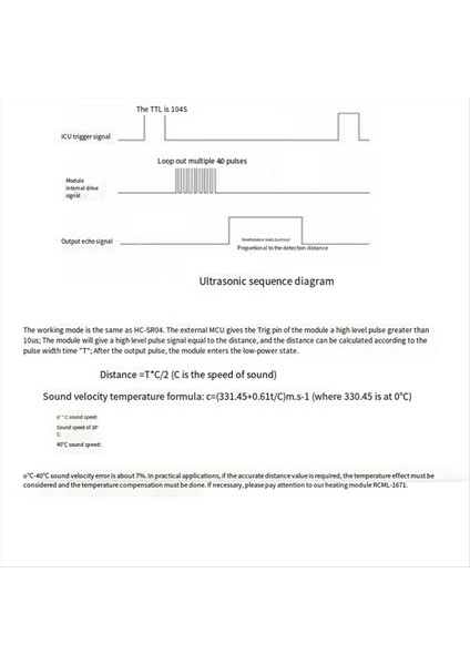 RCWL-1670 Su Geçirmez Alıcı-Veren Ultrasonik Modül 2CM-400CM Mesafe DC3-5V Su Seviyesi Ölçümü Için (Yurt Dışından) modelleri