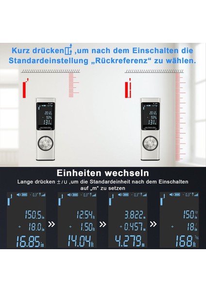40M Akıllı Dijital Lazer Mesafe Metre Aralık Taşınabilir Malzemeli Aralık Finder Mini Elde Taşınma Uzaklığı Ölçüm Aracı (Yurt Dışından) fırsatları