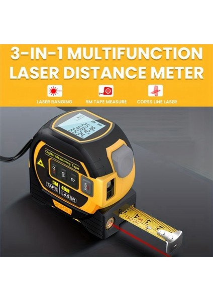 1pc Lazer Bant Ölçeği 3 3&#39 Ü 1 Dijital Bant Ölçeği Yüksek Hassasiyetli Lazer Aralıkçı Çelik Bant Ölçeği (Yurt Dışından) fırsatları