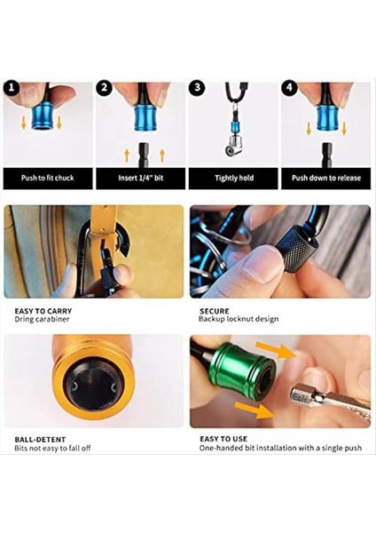 1/4 Hex-Şeytan Bit Tutucu Anahtar A Gadgets 3pc 1/4in 3/8in 1/2in Matkap Soket ADAPTÖRÜ+105 ° Sağ Açılı Matkap Eki (Yurt Dışından) modelleri