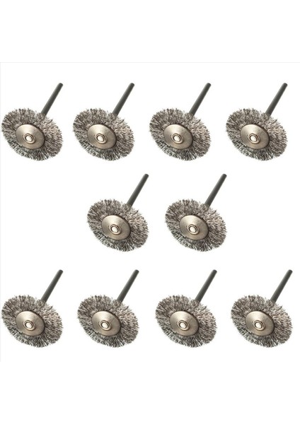 50 Adet Paslanmaz Çelik Tel Fırçalar Disk Fırçası Yuvarlak Fırça Dremel Için 25MM Çapında (Yurt Dışından) fiyatları