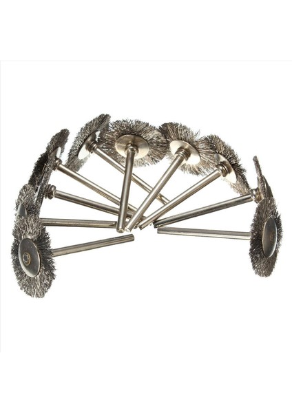 50 Adet Paslanmaz Çelik Tel Fırçalar Disk Fırçası Yuvarlak Fırça Dremel Için 25MM Çapında (Yurt Dışından) modelleri