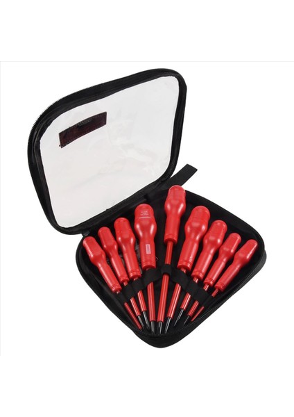 Penggong 9 x Yalıtımlı Tornavida Set Elektrikçi Özel Manyetik Hassasiyet Cr-V Yüksek Voltaj 1000V Slotlu Phillips El Aletleri (Yurt Dışından) modelleri