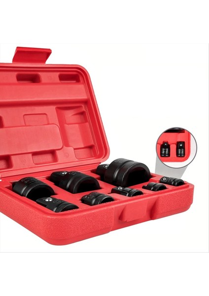 8 Pcs/set Darbe Soket Adaptörü Cr-V Soket Anahtarı Azaltma Adaptörü Dönüştürücü Kiti El Onarım Aracı Seti (Yurt Dışından) fırsatları