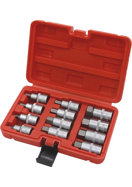 12PCS 1/2 Inç Darbesi Altı Bit Soket Seti H5 H6 H7 H8 H10 H12 H14 H16 H17 H18 H19 H22 Hex Keyi Soketleri Set (Yurt Dışından) fiyatları