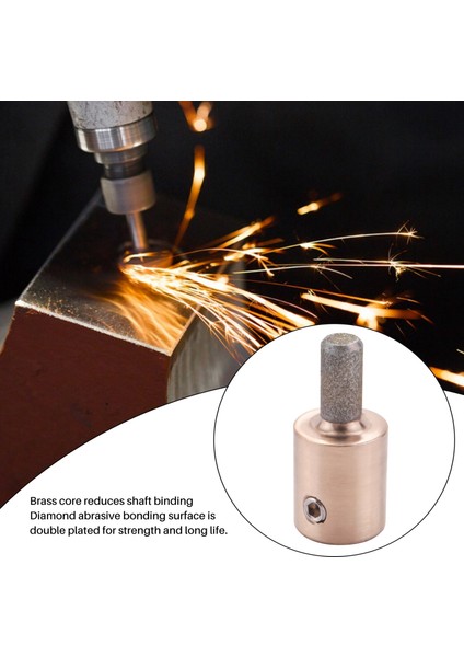 1 Inç 3/4 Inç 1/4 Inç Vitray Elmas Öğütücü Bit Başlıklar 3 Boyutlar Pirinç Çekirdek (Yurt Dışından) fırsatları