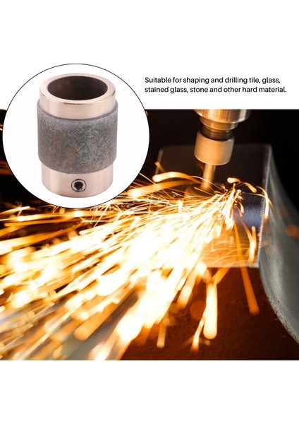 1 Inç 3/4 Inç 1/4 Inç Vitray Elmas Öğütücü Bit Başlıklar 3 Boyutlar Pirinç Çekirdek (Yurt Dışından) indirimleri