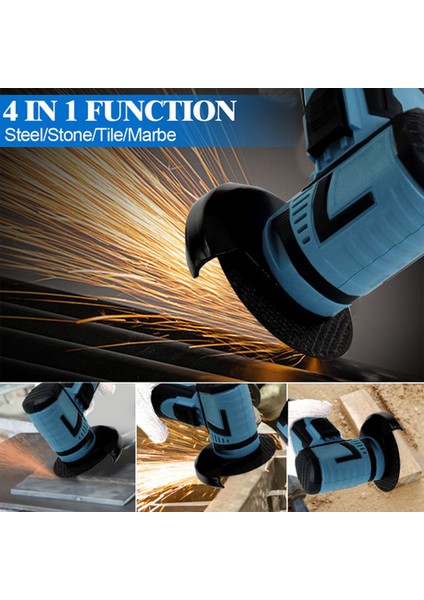 12V Fırçasız Açılı Öğütücü 19500RPM Şarj Edilebilir Taşlama Aracı Mini Parlatma Makinesi Kesme Elmas Öğütücü Seti (Yurt Dışından) fiyatları