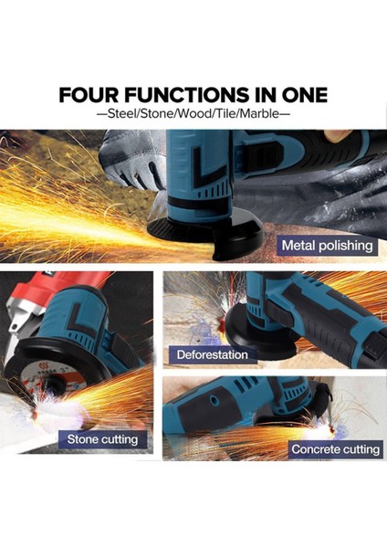 12V Fırçasız Açılı Öğütücü 19500RPM Şarj Edilebilir Taşlama Aracı Mini Parlatma Makinesi Kesme Elmas Öğütücü Seti (Yurt Dışından) indirimleri