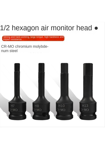 1/2 Inç Sürücü Master Darbe Altıgen Bit Seti Altıgen Sürücü 1/2 Inç Sürücü Altıgen Bit Soket Seti Standart Metrik Boyutlar 8 Adet (Yurt Dışından) fiyatları