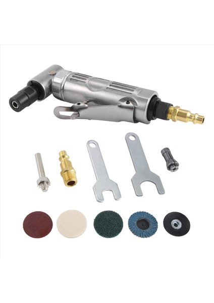 1/4 Inç Hava Açısı Kalıp Öğütücü 90 Derece Pnömatik Öğütme Makinesi Kesilmiş Parlatıcı Fabrikası Gravür Araçları Anahtarla Ayarlanmış (Yurt Dışından) modelleri