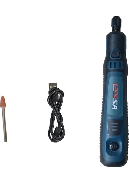 Longsa Electric Grinder Şarj Edilebilir Dişli Mikro Tip 3 6V Aracı Yeşim Oyma Taşlama Griper Workshop Için Mikro Öğütücü (Yurt Dışından)