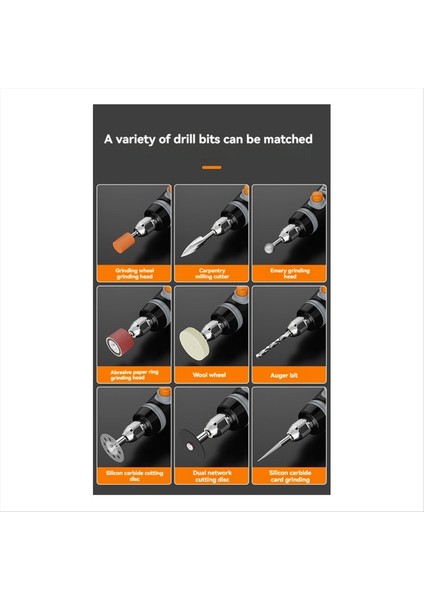 80W Şarj Edilebilir Elektrikli Matkap Kalem Sondaj Makinesi USB Kablosuz Döner Alet Takı Metal Aracı Için Gravür Kalemi (Yurt Dışından) modelleri