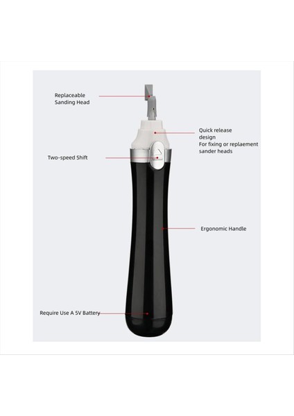 Hobiler Sanat Minyatür Şekil Parlatma Zımparalama Için 8 Adet Zımparalama Kafası ile Elektrikli Pistonlu Zımpara (Yurt Dışından) fırsatları