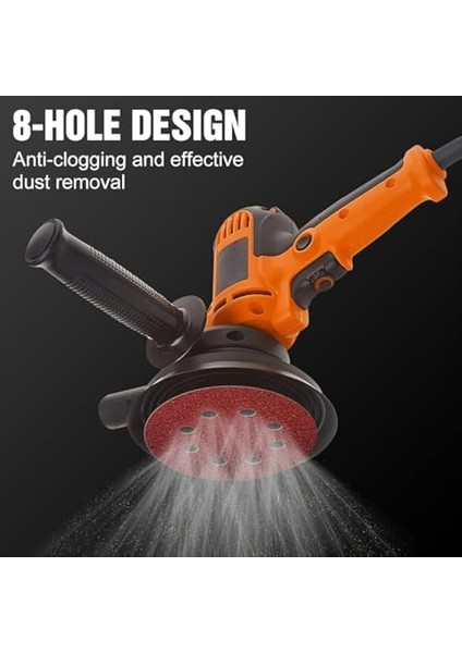 170PCS 5 Inç Zımparalama Diskleri 8 Delikli Kanca ve Döngü 40 60 80 120 180 240 320 400 600 Grit Yuvarlak Zımpara Kağıdı Zımpara (Yurt Dışından) modelleri