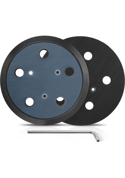 Portercable Track Zımpara Pedleri 2pc 5inch 5 Delikli Yedek Parça Parçaları Portercable 33 333VS Palet Zımpara Kanca (Yurt Dışından)