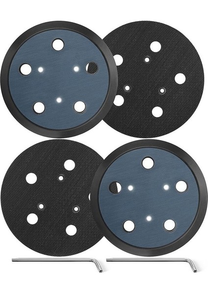 Porter Kablo Track Zımpara Pedleri Için Porter Kablosu Için 5 Inç 5 Delikli Yedek Parça Parçaları 33 333VS Yol Zımpara Kancası (Yurt Dışından)