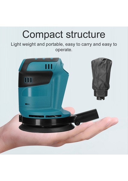 Fırçasız Motorsuz Kablosuz Orbital Zımparalandırıcı Ahşap Öğütücü Elektrikli Araç Parlatıcı Metal Parlatma Öğütme Zımpara Makinesi (Yurt Dışından) fırsatları