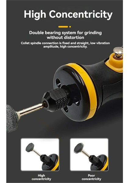 7 2V Kablosuz Matkap Değirmeni Mikro Tip Döner Alet Gravür Makinesi Elektrikli Öğütücü Gravür Makinesi Seti (Yurt Dışından)