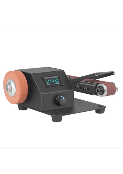 Ab Fiş 350W Mini Kemer Zımpara Elektrikli Zımpara Parlatma Öğütme Makinesi 775 Motorlu Çok Işlevli Taşlama Aracı (Yurt Dışından)