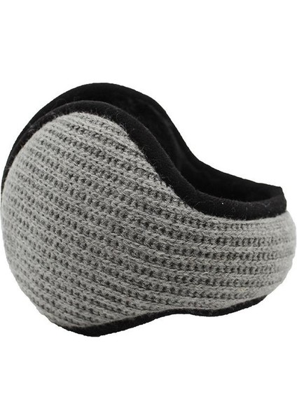 Kışlık Katlanabilir Sırt Giyimi Örme Telli Sekiz Kulak Manşonu Sonbahar ve Kış Sıcak Moda Yeni Kulak Setleri (Yurt Dışından)