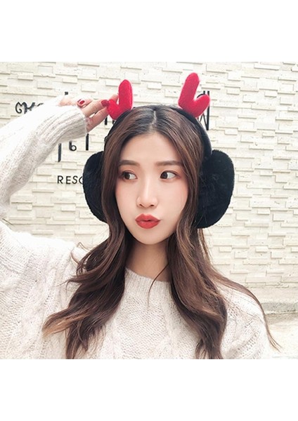 Yeni Kore Boynuzlu Katlanır Kadın Kulaklığı (Yurt Dışından)