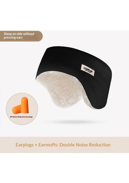 Yeni Kış Kalınlaştırılmış Sıcak Kulak Koruma Saç Bandı Kafa Giymek Kulak Manşonları (Yurt Dışından)