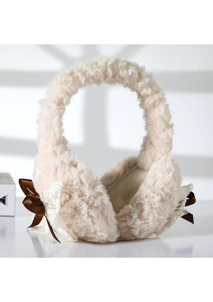 Yeni Fiyonk Peluş Kulaklıklar Kadın Kış (Yurt Dışından)