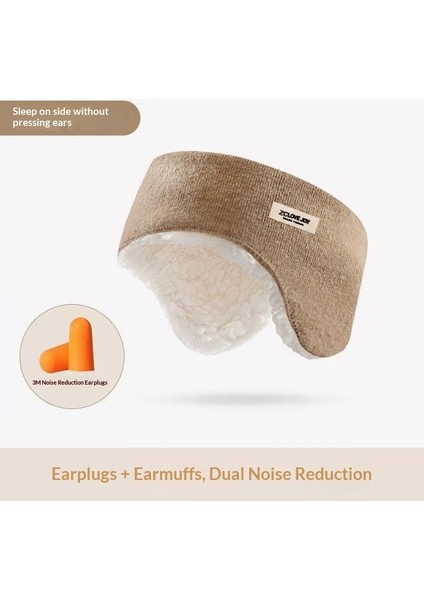 Yeni Kış Kalınlaştırılmış Sıcak Kulak Koruma Saç Bandı Kafa Giymek Kulak Manşonları (Yurt Dışından)