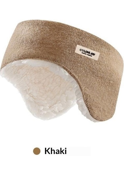 Yeni Kış Kalınlaştırılmış Sıcak Kulak Koruma Saç Bandı Kafa Giymek Kulak Manşonları (Yurt Dışından)