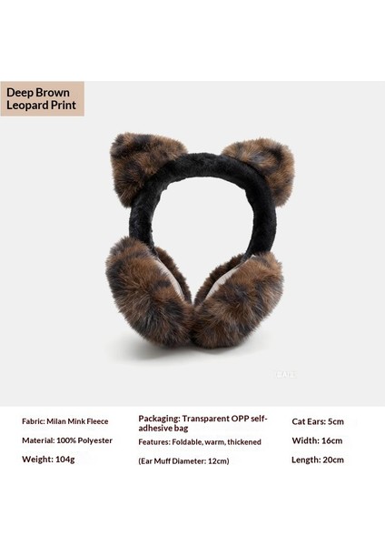 Kışlık Dış Mekan Kadın Kulaklıkları Katlanabilir (Yurt Dışından)