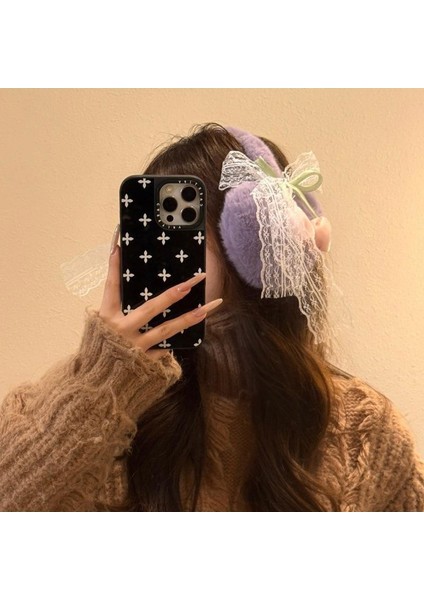 Sevimli Fiyonk Fiyonk Sıcak Kulak Koruma Kulak Manşonları Kadın (Yurt Dışından)