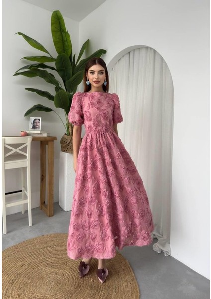 Wear Sırt Bağlama Detaylı Elbise