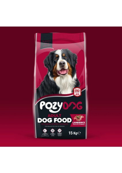 Kuzu Etli Yetişkin Köpek Maması 15KG