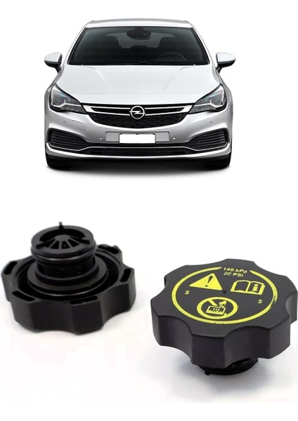 Opel Astra K 2015-2021 Uyumlu Radyatör Yedek Su Deposu Kapağı 1305248 13502353