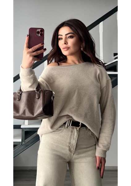 Taş Düşük Omuz Sakallı Kazak