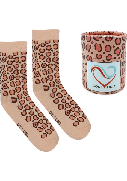Leopard Socks – Desenli Unisex Soket Çorap