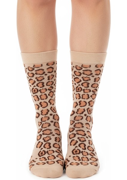 Leopard Socks – Desenli Unisex Soket Çorap modelleri