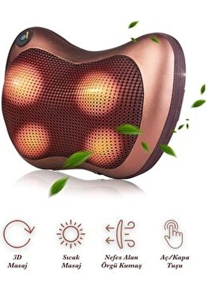 Ovmalı Masaj Aleti Yoğurma Masajı Fonksiyonu ile Pratik Kullanım Sunan Hafif ve Taşınabilir fırsatları