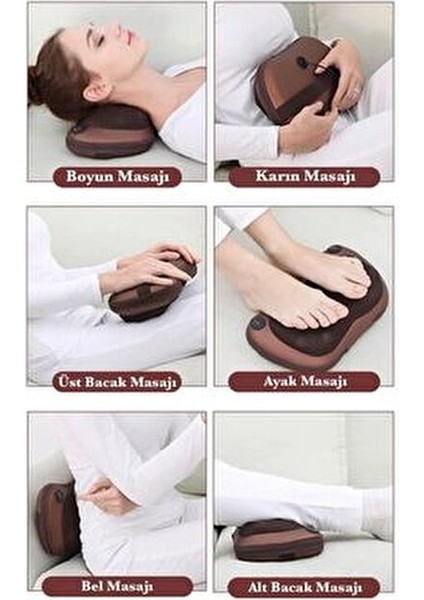Ovmalı Masaj Aleti Yoğurma Masajı Fonksiyonu ile Pratik Kullanım Sunan Hafif ve Taşınabilir indirimleri
