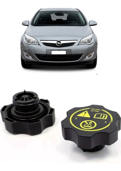 Opel Astra J 2009-2017 Uyumlu Radyatör Yedek Su Deposu Kapağı 1305248 13502353
