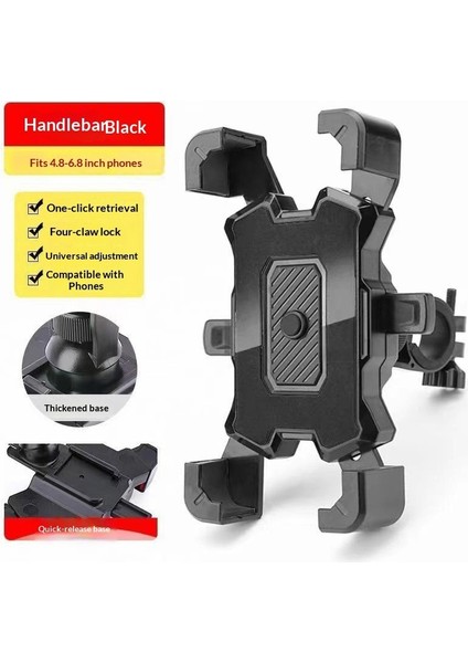 Yeni Elektrikli Araba Araba Cep Telefonu Tutucu Bisiklet Motosiklet Paket Servisi Olan Restoran Navigasyon Cep Telefonu Titreşim Önleyici Destek Braketi (Yurt Dışından)