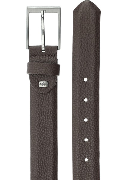 Desenli 3'lü Deri Kemer & Cüzdan & Kartlık Hediye Kutulu Set fırsatları