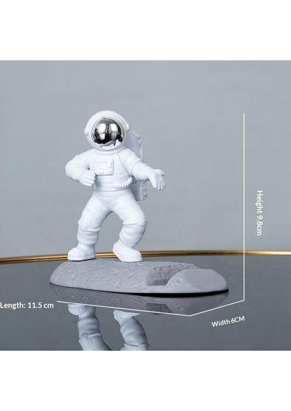 Astronot Sarkaç Kovalayan Drama Tanrı Canlı Destek Raf Tembel Okuma Cep Telefonu Tutucu Masaüstü Yüksek Kalite (Yurt Dışından)