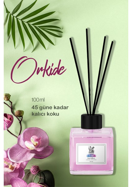 Rosıe Orchid Reed Diffuser Çubuklu Oda Kokusu 100 ml